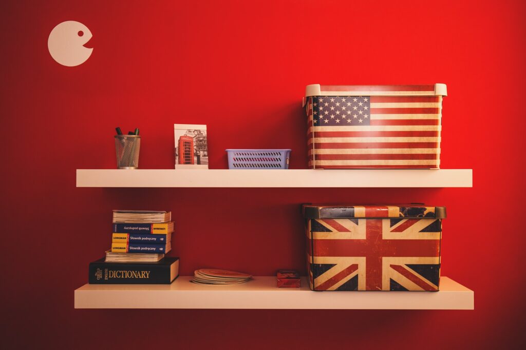 4 Diferenças entre inglês Britânico e Americano