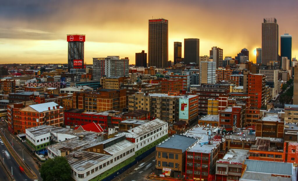 Johannesburg, cidade na África do Sul