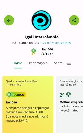 agencias intercambio egali