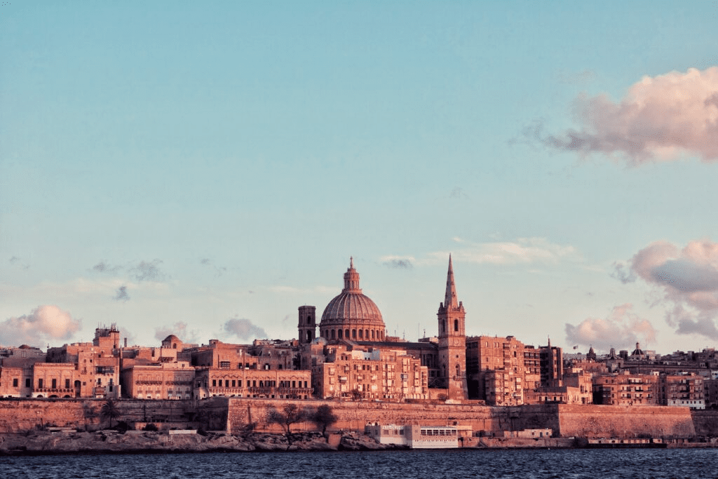 Cidade de Valeta, em Malta. Foto de Micaela Parente na Unsplash.